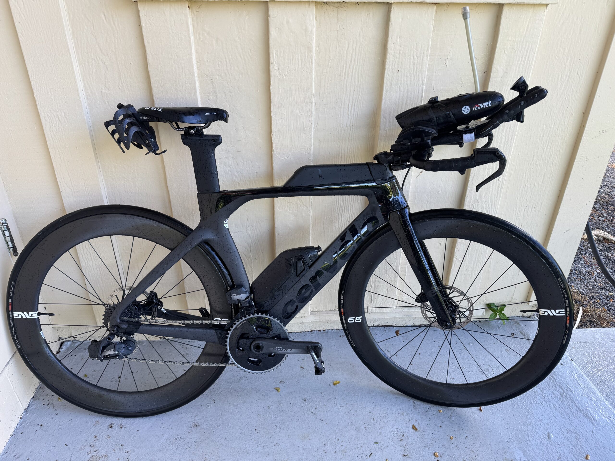 2021 Cervélo P-Series 48cm — SRAM Force eTap AXS, Power Meter, ENVE Foundation 65 Wheels