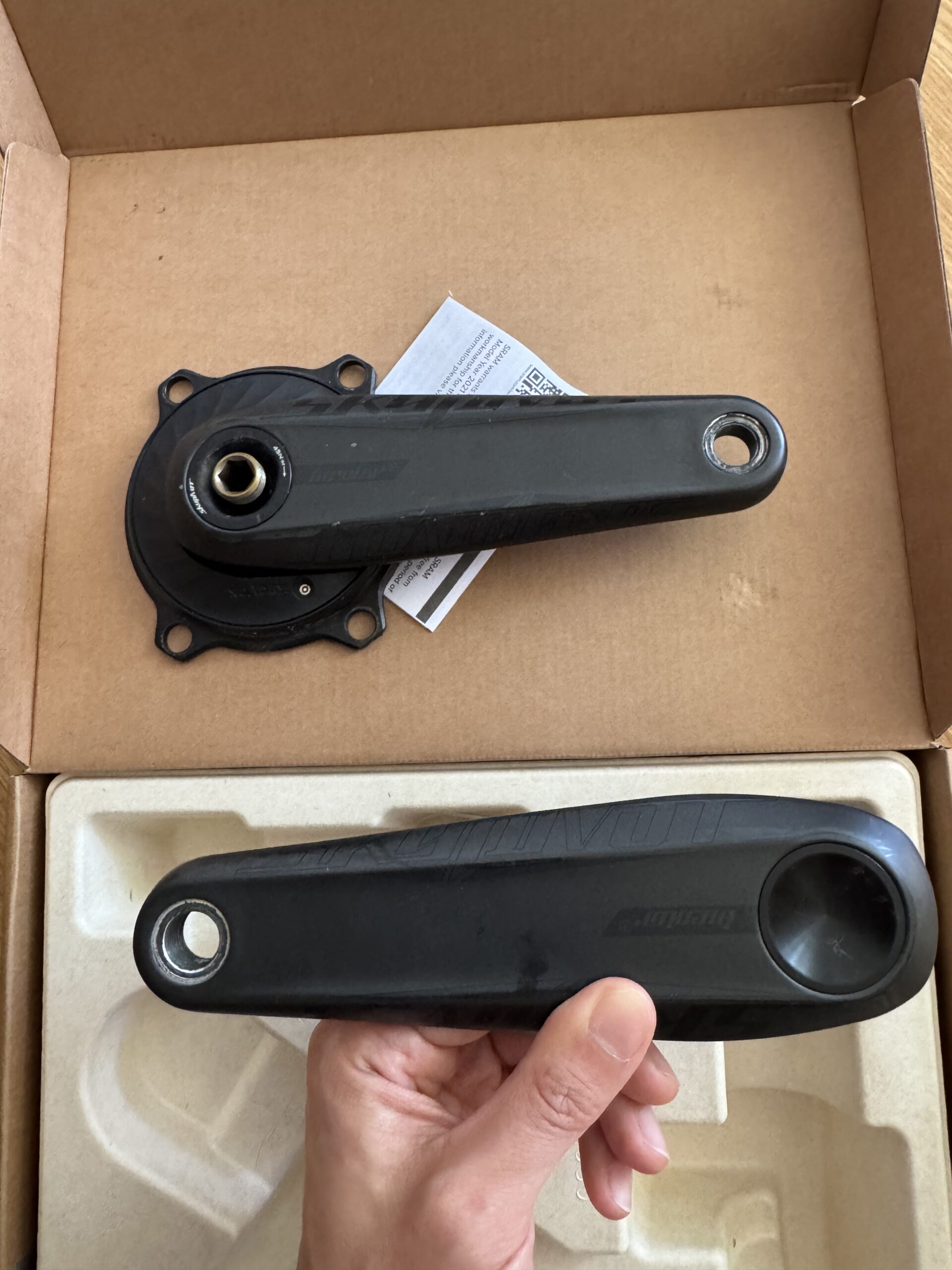 Xcadey Gen2 Power Meter + 155mm SkyPivot Dub Ultra light Cranks