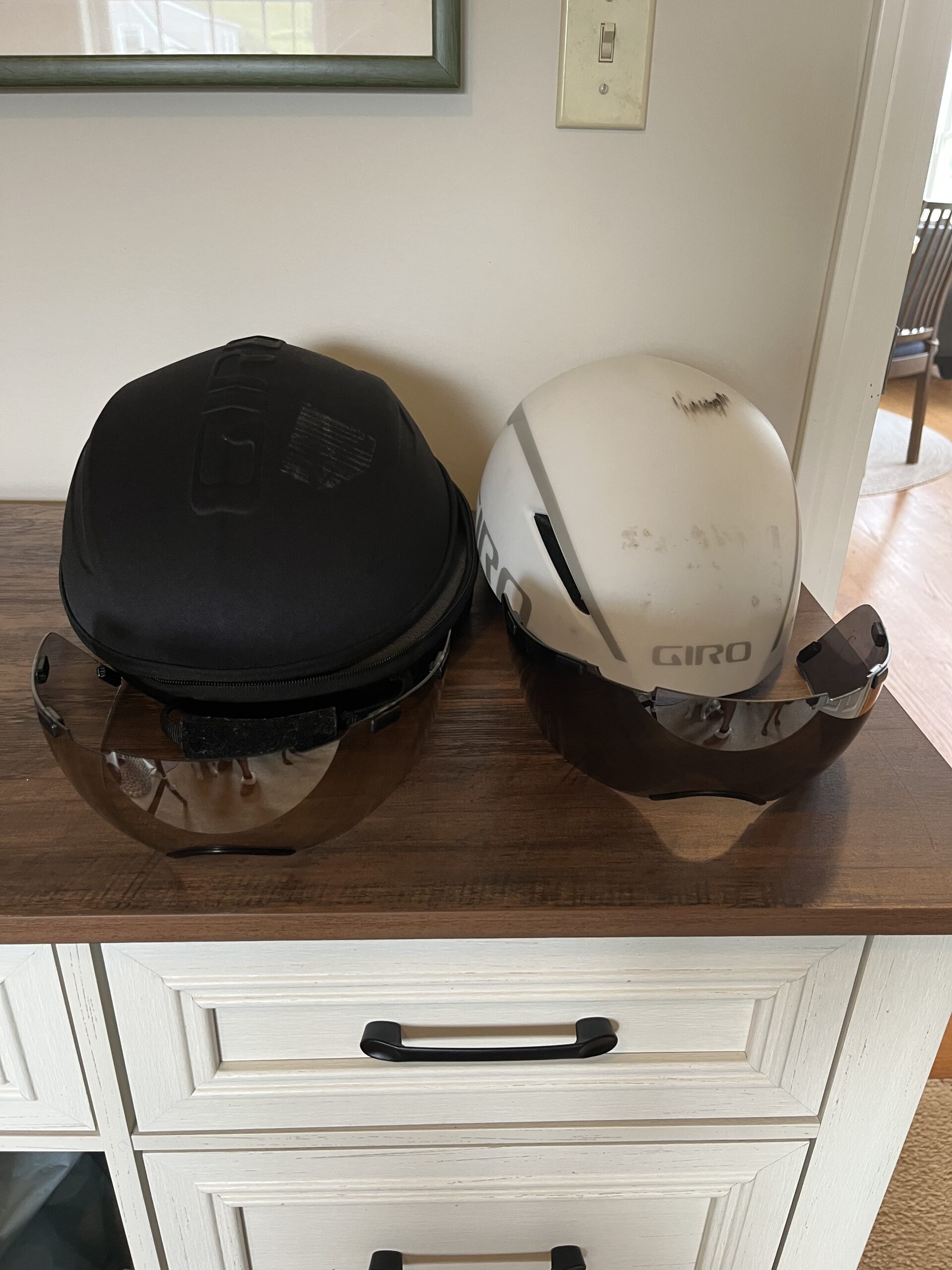 Giro Aerohead case with extra lenses (Just case and lenses. No helmet)