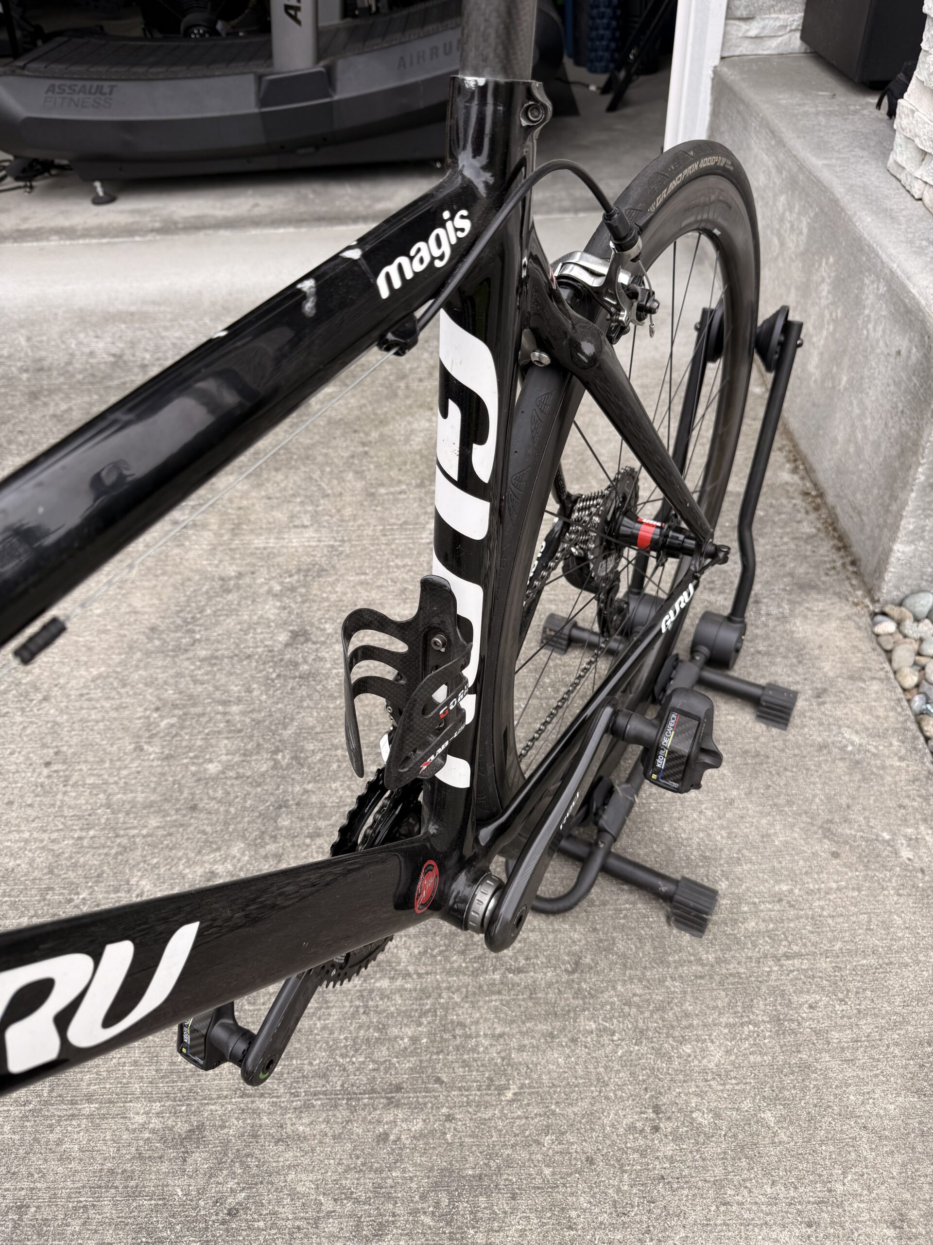 Guru Magis Carbon Triathlon Bike – SRAM Red eTap, ENVE Wheels, Quarq Power Meter