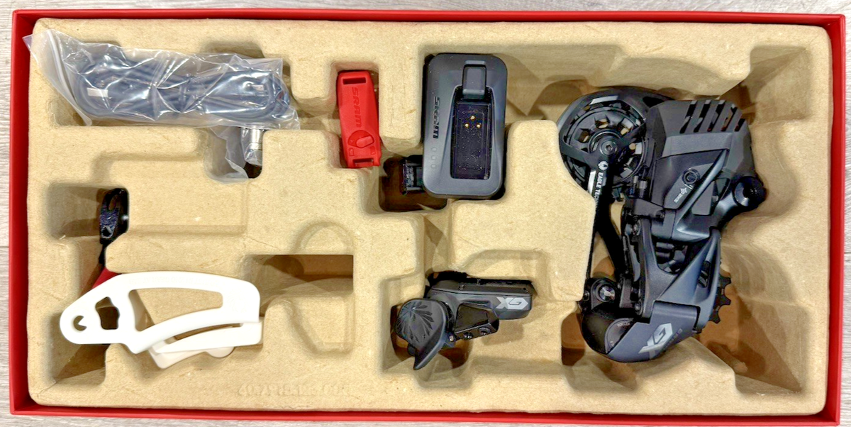 SRAM GX Eagle AXS Upgrade Kit Rear Derailleur Shifter Battery Charger New!!