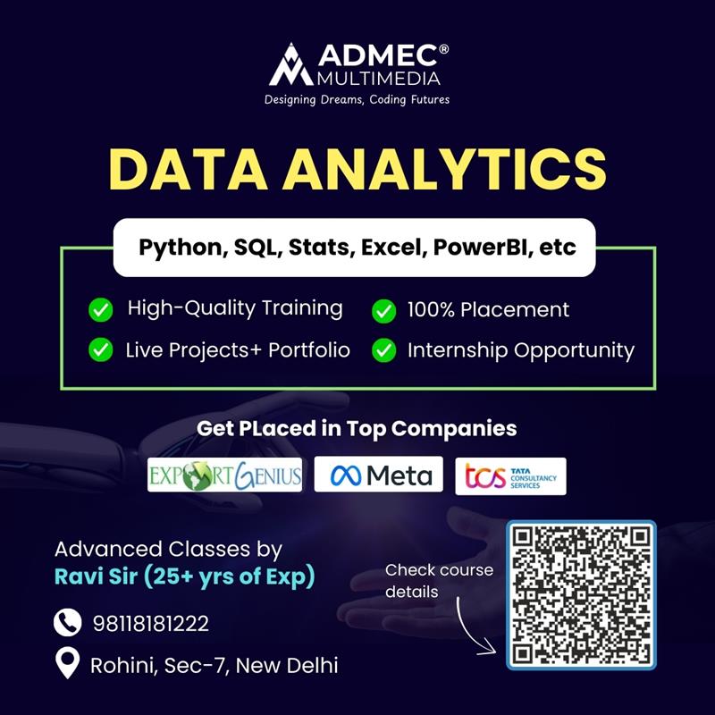 Data Analytics Training Institute in Delhi