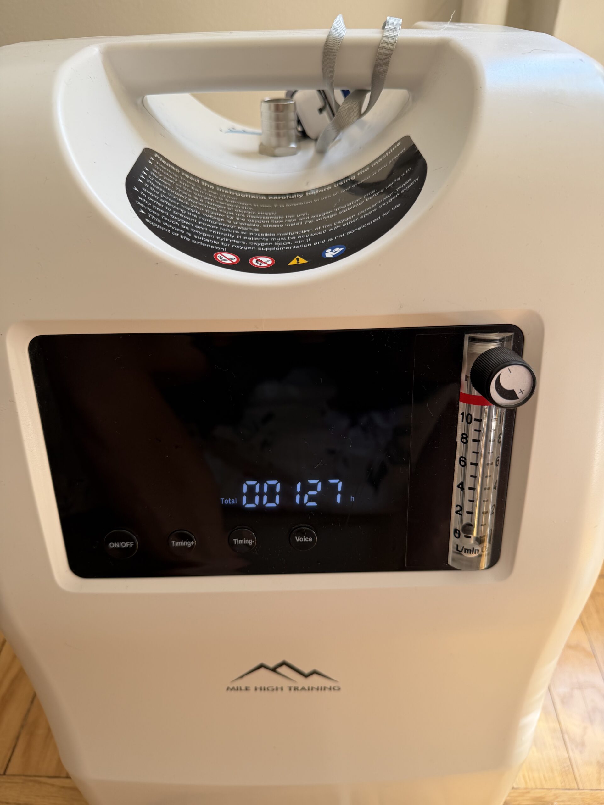 • Mile High Hypoxic Altitude Generator (Model OLV-10H)