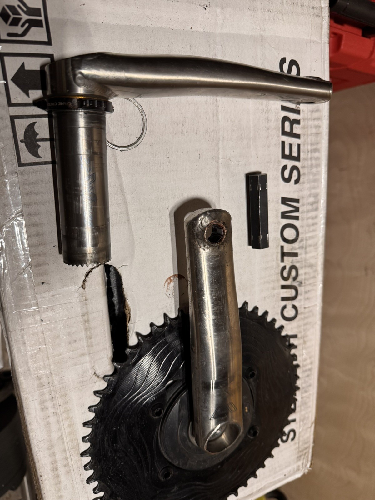 Cane Creek eeWings All road 170 Crank W Power Meter