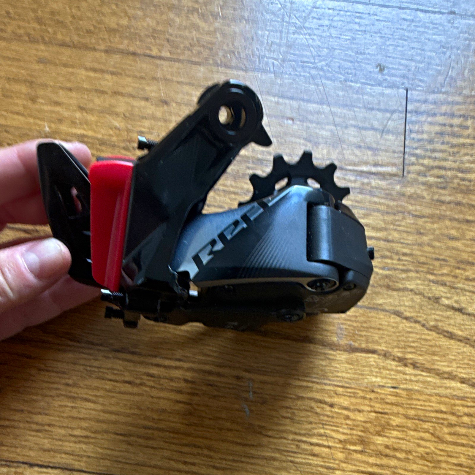 SRAM RED eTap AXS 12-Speed Rear Derailleur Short Cage Black/Red