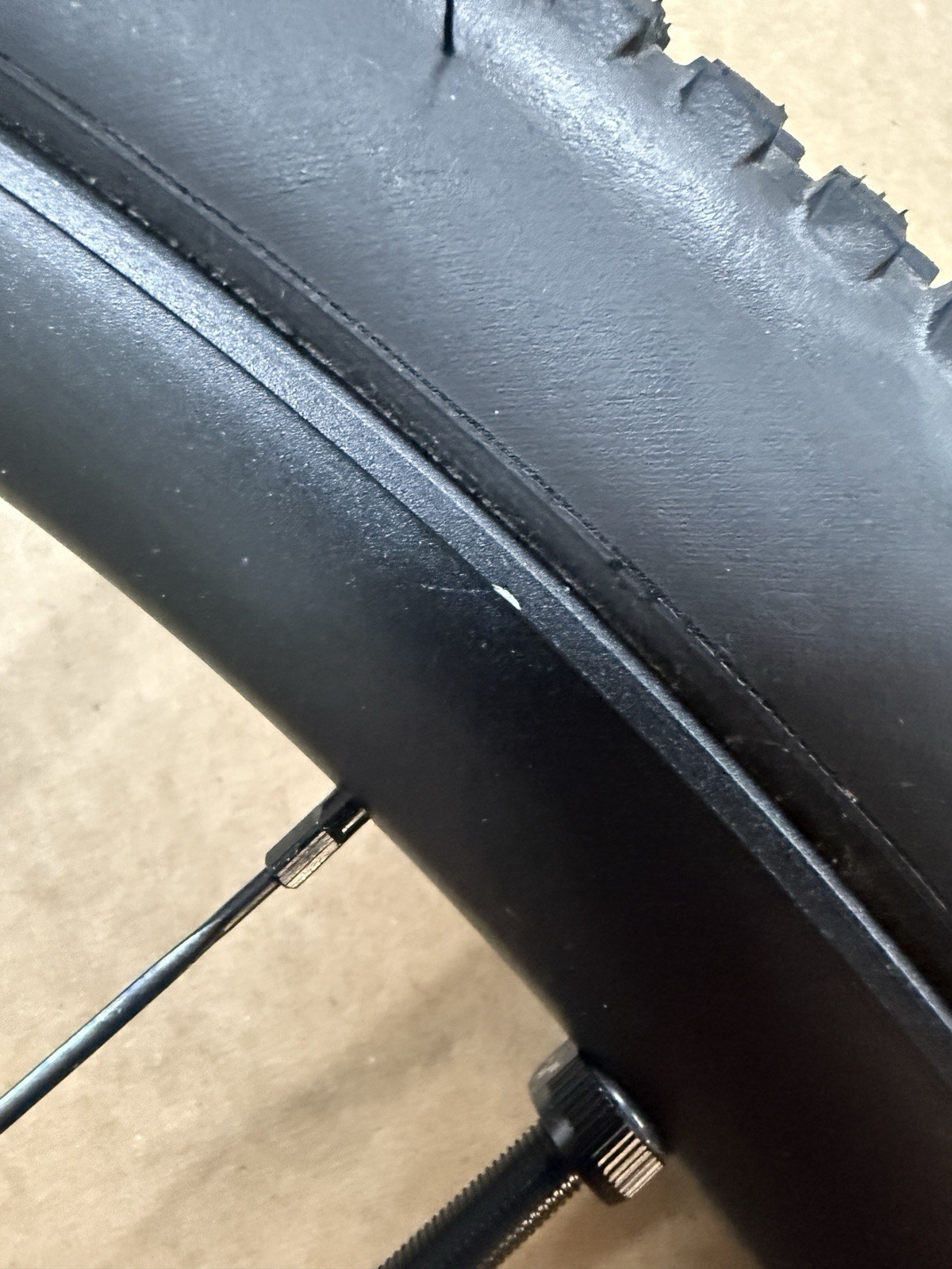 Chris King matte black ceramic bearing R45D wheelset with WTB riddler 45×700